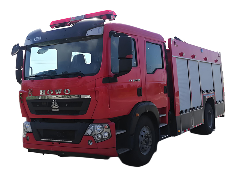 豪沃6噸泡沫消防車