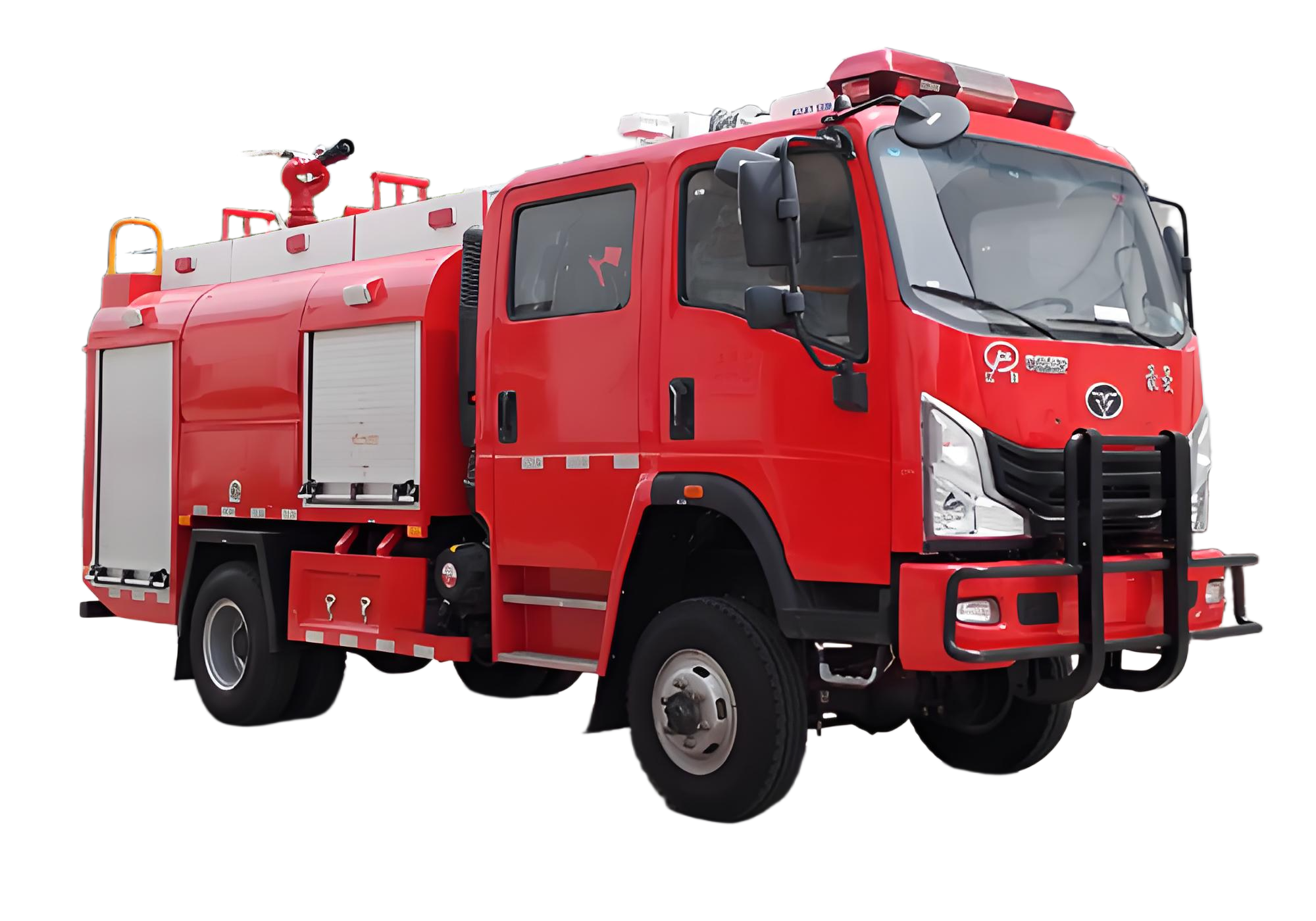 豪曼四驅(qū)水罐消防車